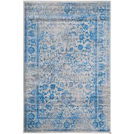 Safavieh Adirondack Large Rectangle Area RugGrey & Blue 11 x 15 ft. ADR109A-1115
